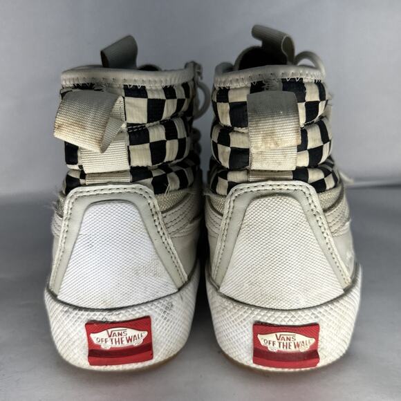 VANS Sk8-Hi Gore-tex Checkered Snow Boots Men's 7.5 - Picture 5 of 10